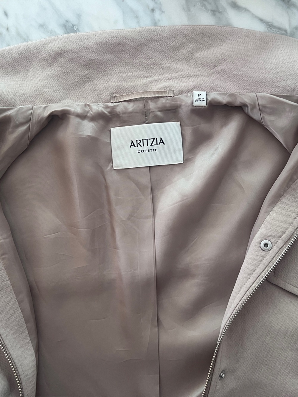 Aritzia Oculus Jacket- Marcona Beige- rare - Picture 11 of 11